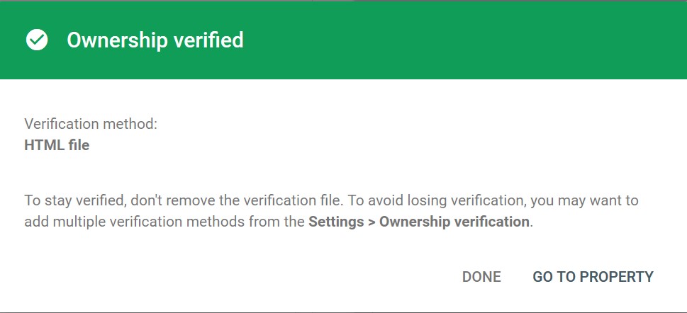 Verified-Successfully-